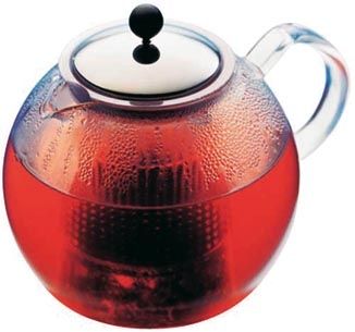 Théière Assam 1.5 l. à piston/filtre plastique