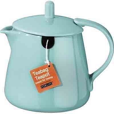Théière sachet bleu turquoise pour 1 personne 0.35 l