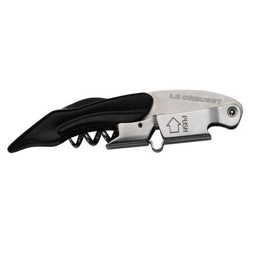 Tire-bouchon Sommelier &agrave; double levier Noir WT 110