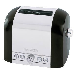 Toaster 2 tranches noir