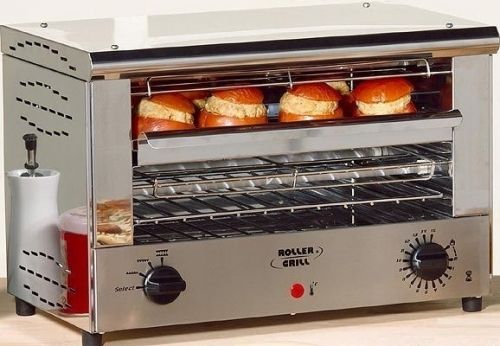 Toaster 'Snacker' professionnel inox (r&eacute;chauffer, toaster, gratiner) Roller Gril