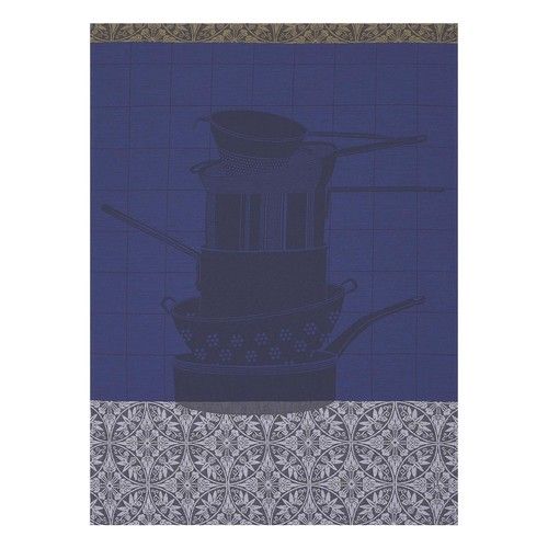 Torchon Le Jacquard Fran&ccedil;ais Au Fourneau email 100% coton 60 x 80 cm