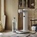 Appareil à gazéifier Blanc Mat avec une bouteille en PET recyclable 0,65 litre sans cartouche de gaz CO²