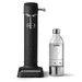 Appareil à gazéifier Noir Mat avec une bouteille en PET recyclable 0,65 litre sans cartouche de gaz CO²