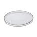 Assiette plate 30cm Caractère blanc cumulus