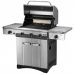Barbecue 13.8 KW- 3 bruleurs - réchaud latéral