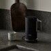 Bouilloire Noire Mat 1.2 litre avec réglage de température