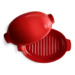 Brique à rôtir XL en céramique 41,5x27,5 cm Rouge Grand Cru