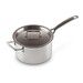 Casserole 14Cm Inox Class. Poign. &Couv.