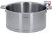Casserole 20 cm Inox Strate Amovible