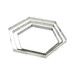 Cercle Hexagone Perfore ø 28 Hauteur 2 cm