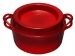Cocotte Doufeu ronde 26cm 5.6 L Cerise (Rouge)