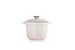 Cocotte haute EVERY en fonte émaillée Ronde 18 cm SHELL PINK