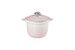 Cocotte haute EVERY en fonte émaillée Ronde 18 cm SHELL PINK