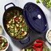 Cocotte ovale 29 cm Bleu intense