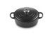 Cocotte ronde Basse 24 cm Noir Mat