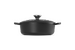 Cocotte ronde Basse 24 cm Noir Mat