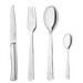 Coffret de 16 pièces inox 4 ctx, 4 cuil, 4 fttes & 4 petites cuill