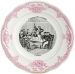 Coffret de 6 Assiettes Dessert Assorties MARIAGE ROSE