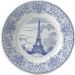 Coffret de 6 Assiettes Dessert Assorties MONUMENTS PARIS