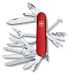 Couteau Suisse SWISSCHAMP 33 fonctions 21 pièces manche rouge