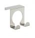 Crochet porte torchon double en inox