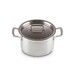 Faitout 18 cm Inox Classique avec Couvercle