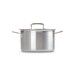 Faitout 18 cm Inox Classique avec Couvercle