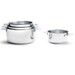 Série de 4 casseroles Twisty ø 14 cm, 16 cm, 18 cm & 20 cm avec 1 queue & 2 anse