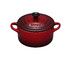 Mini-Cocotte Ronde En céramique Émaillée 10 cm Cerise