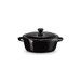 Mini-Cocotte Ovale 12Cm Noir Ébène