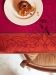 Nappe Le Jacquard Français 175x320 Villa Toscane Rouge Opéra 100% coton