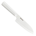 Petit Santoku 14 cm Chowa lame céramique - manche blanc