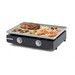 Plancha pro inox 2 zones 3000 w