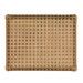 Plateau Acrylique 46 X 36 cm cannage beige