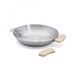 Poêle ronde en inox multicouche Alchimy Loqy ø 24 cm