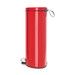Poubelle à pédale 30L Flatback+ rouge