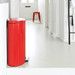 Poubelle à pédale 30L Flatback+ rouge