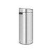 Poubelle TOUCH BIN Ronde 30 L Inox Brossé