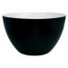 Saladier 22 cm noir/blanc
