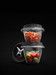 Set de 2 cups de 225 ml & bloc lame pour Vitamix Ascent