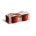 Set de 2 ramequins en céramique n°9 Ø 9 cm Rouge Grand Cru