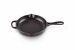 Skillet en fonte émaillée Rond 23 cm Noir Mat