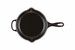 Skillet en fonte émaillée Rond 23 cm Noir Mat