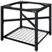 Table modulaire noire pour Big Green Egg Large avec plateau-grille inclus (sans