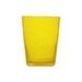 Set de 6 Verres à eau en verre 300 ml Jaune Lime