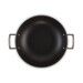 Wok 30 cm Inox Classique Antiadhérent avec poignée et couvercle