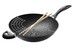 Wok avec grille et baguettes 32 cm IQ