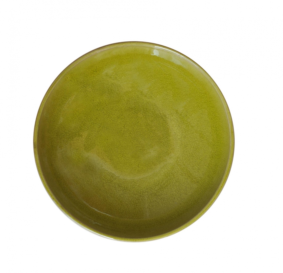 Assiette creuse 19cm tilleul 994809 JARS Francis BATT