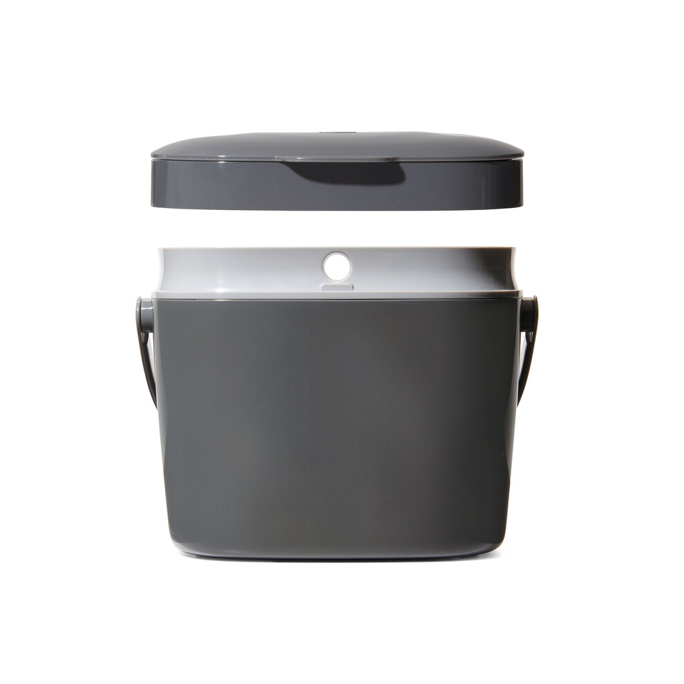 Bac à compost de cuisine Solon par Blanco en acier inoxydable de 7 L 512471